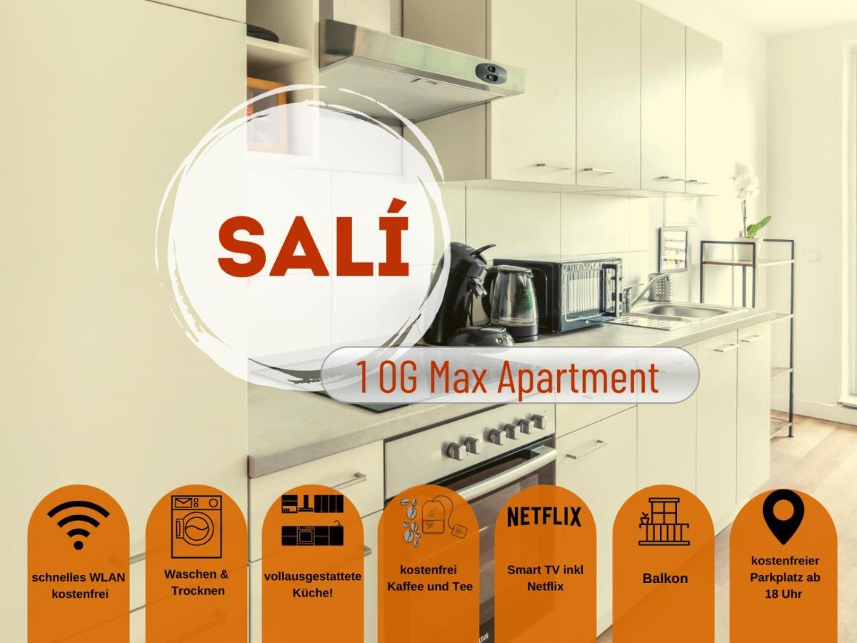 Salihomes/Max Apartment/5Pax/Modern Eingerichtet/Voll Ausgestattet Kueche Маркранштедт Экстерьер фото